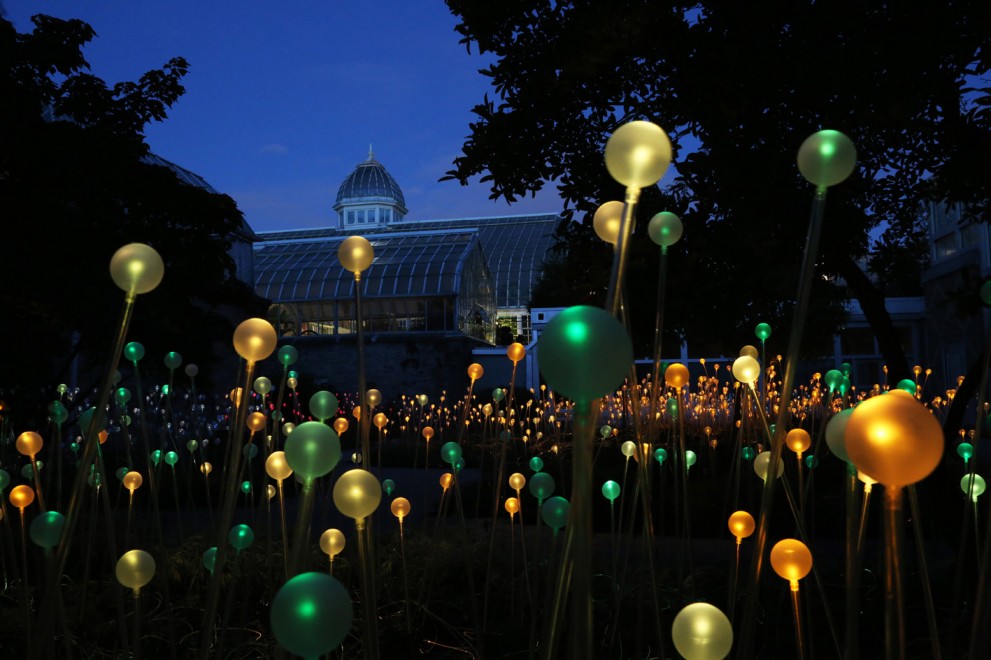 Bruce Munro Image For Franklin Park Conservatory Columbus Oh Usa 2018