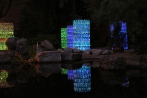 Water - Towers 2013 by Bruce Munro