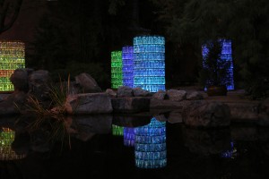 Water - Towers 2013 by Bruce Munro